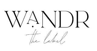 WANDR THE LABEL logo