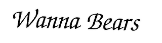 WANNA BEARS logo