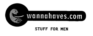 WANNAHAVES.COM STUFF FOR MEN logo