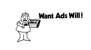 WANT ADS WILL! logo