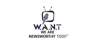 W.A.N.T WE ARE NEWSWORTHY TOO!! logo