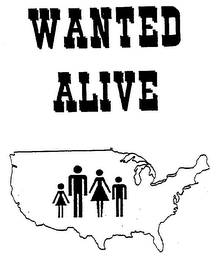 WANTED ALIVE logo