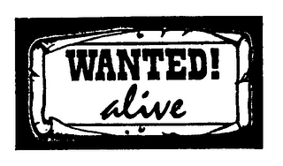 WANTED! ALIVE logo