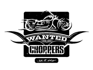 WANTED CHOPPERS BILLI THE KID logo