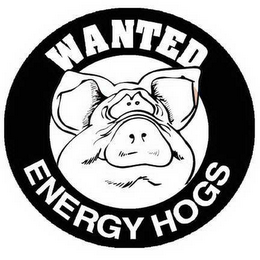 WANTED ENERGY HOGS logo