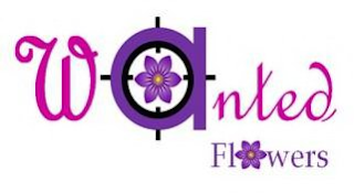 WANTED FLOWERS logo