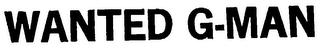 WANTED G-MAN logo