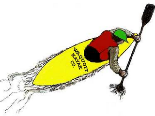 WAQUOIT KAYAK CO. logo