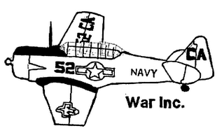 WAR INC. 52 NAVY CA logo