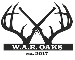 W.A.R. OAKS EST. 2017 logo