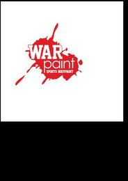 WAR PAINT SPORTS BODYPAINT logo