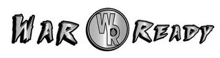 WAR READY WR logo