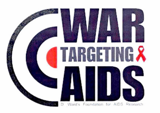 WAR TARGETING AIDS D. WARD'S FOUNDATION FOR AIDS RESEARCH logo