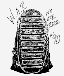 W.A.R WE ARE RARE EST. '90 logo