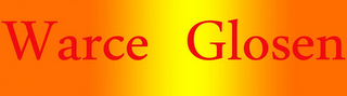 WARCE GLOSEN logo