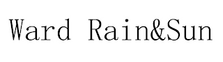 WARD RAIN&SUN logo