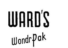 WARD'S WONDR PAK logo