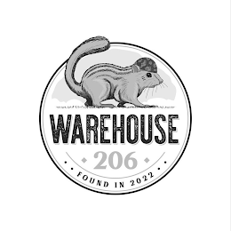 WAREHOUSE 206 FOUND IN 2022 logo