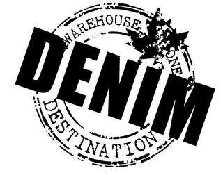 WAREHOUSE ONE DENIM DESTINATION logo