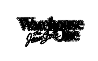 WAREHOUSE ONE THE JEAN STORE logo