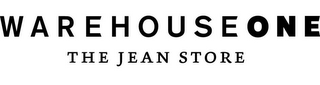WAREHOUSE ONE THE JEAN STORE logo