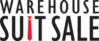 WAREHOUSE SUIT SALE logo