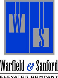 WARFIELD & SANFORD ELEVATOR COMPANY W S logo