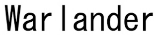 WARLANDER logo