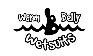 WARM BELLY WETSUITS logo
