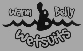 WARM BELLY WETSUITS logo