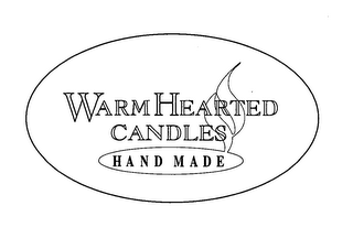 WARM HEARTED CANDLES HAND MADE logo