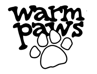 WARM PAWS logo