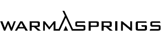 WARM SPRINGS logo