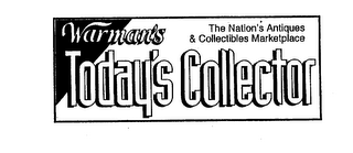 WARMAN'S TODAY'S COLLECTOR THE NATION'S ANTIQUES & COLLECTIBLES MARKETPLACE logo