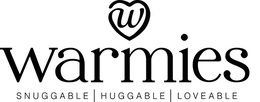 WARMIES SNUGGABLE | HUGGABLE | LOVEABLE logo