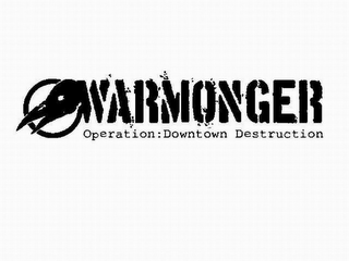 WARMONGER OPERATION: DOWNTOWN DESTRUCTION logo