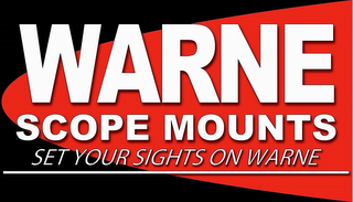 WARNE SCOPE MOUNTS SET YOUR SIGHTS ON WARNE logo