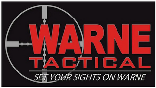 WARNE TACTICAL SET YOUR SIGHTS ON WARNE logo