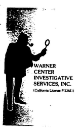 WARNER CENTER INVESTIGATIVE SERVICES, INC. (CALIFORNIA LICENSE PH3651) logo