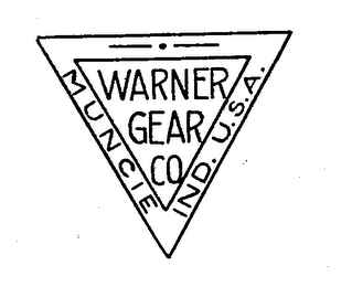 WARNER GEAR CO. MUNCIE IND. U.S.A.
