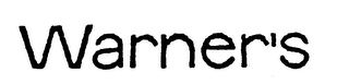 WARNER'S logo