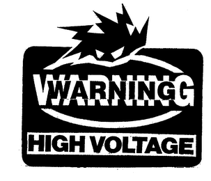 WARNING HIGH VOLTAGE logo