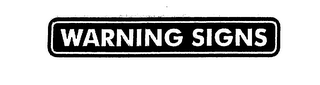 WARNING SIGNS logo