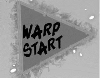 WARP START logo