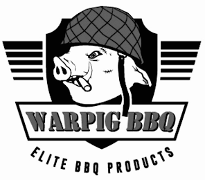 WARPIG BBQ ELITE BBQ PRODUCTS logo