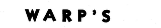 WARP'S logo