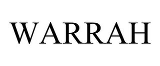 WARRAH logo