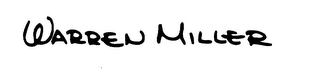WARREN MILLER logo