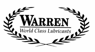 WARREN WORLD CLASS LUBRICANTS logo