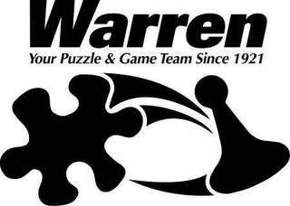 WARREN YOUR PUZZLE & GAME TEAM SINCE 1921 logo